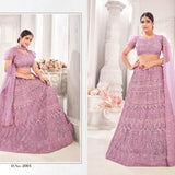 Bridal Net Lahengha Choli