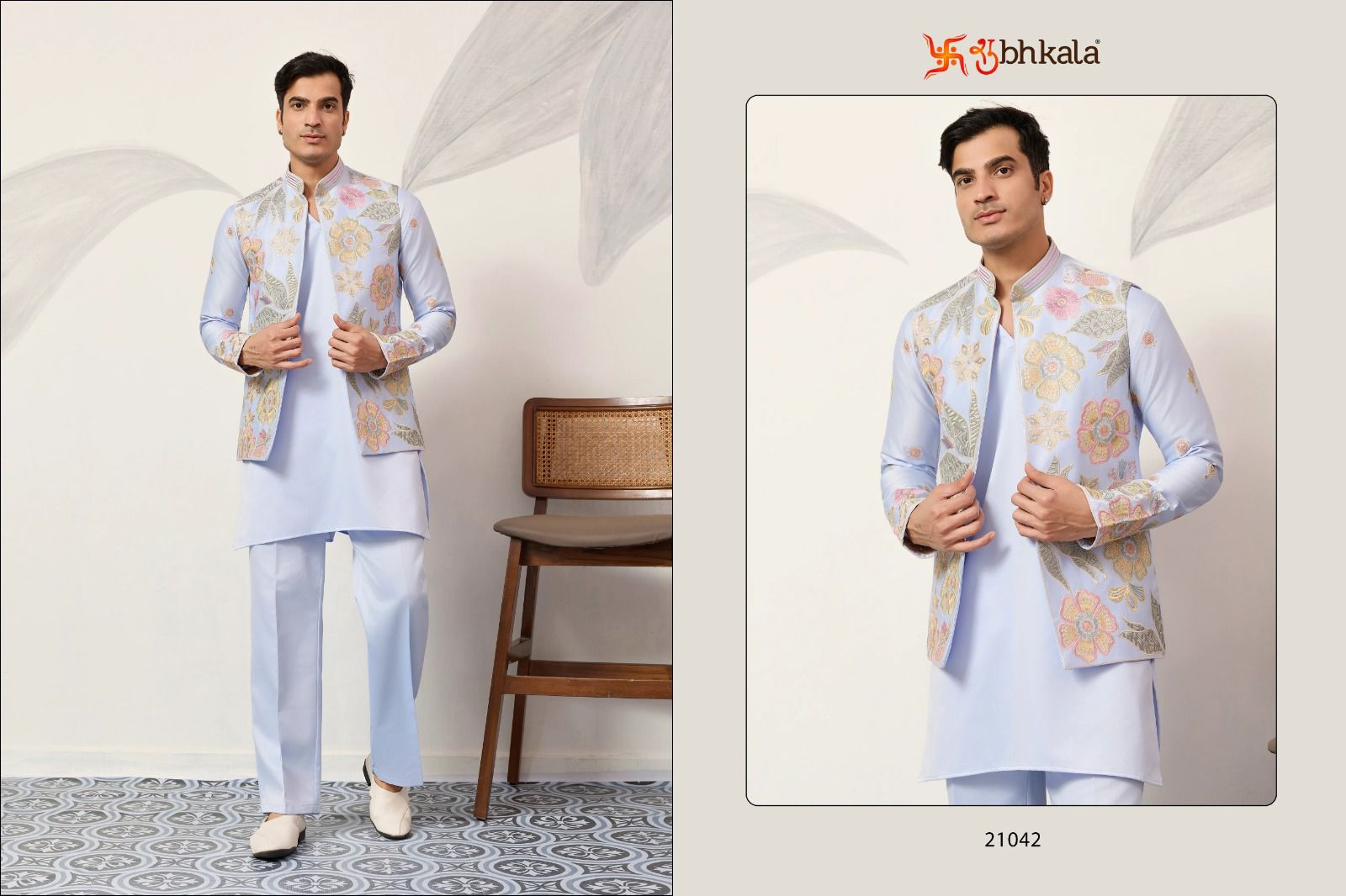 Premium Wedding Mens Koti Kurta