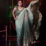 Presenting you most beautiful seqwance saree