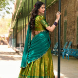 Luxury Kanchivaram Silk Lehenga