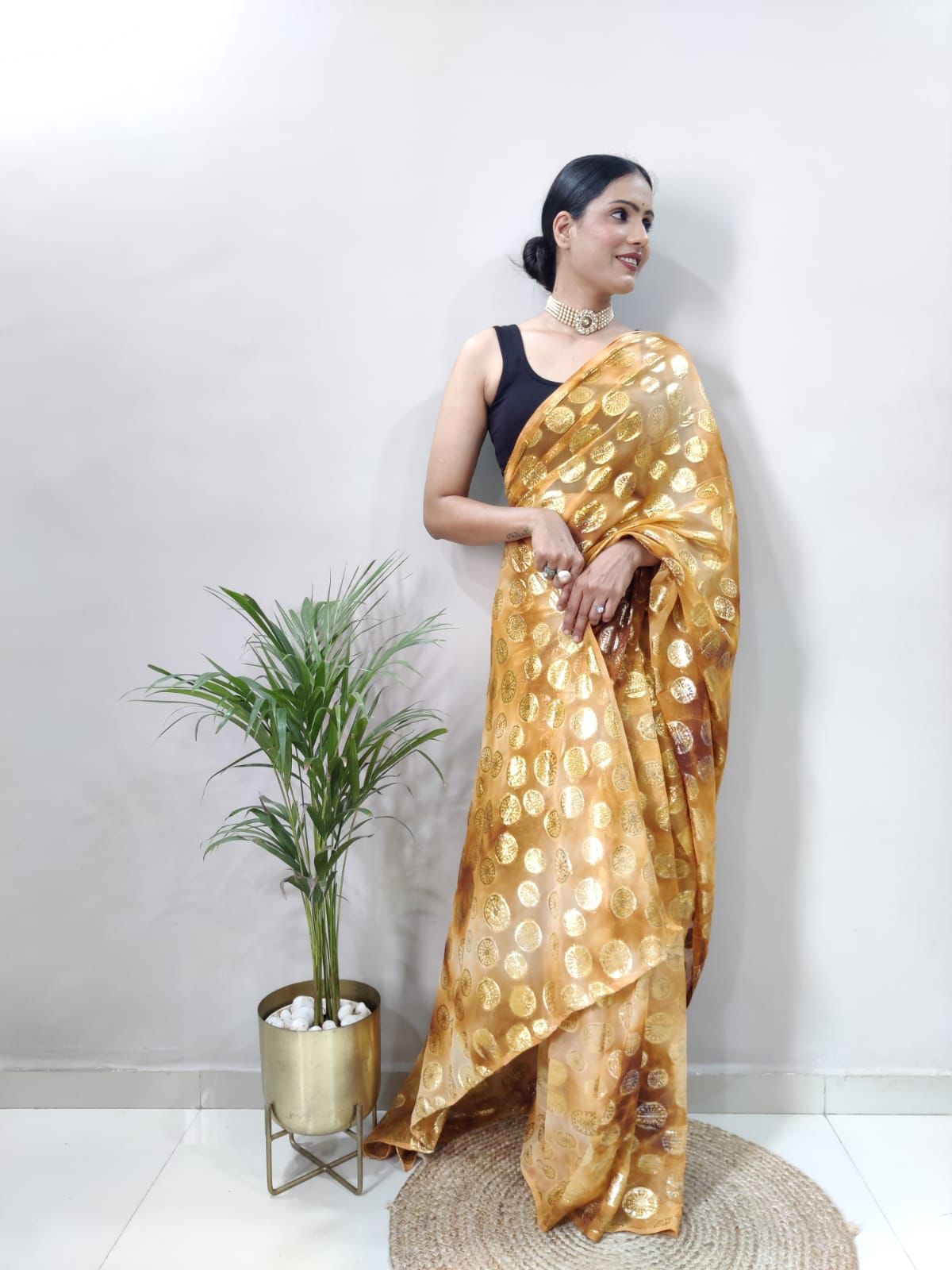 PRESENT NEW READY TO WEAR 1 MIN SAREE