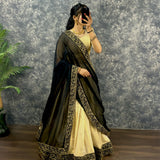 Tissue Cotton lehenga choli