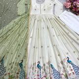 Traditional Heavy Dola Silk Gown