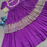 Purple Charm Fancy Lehenga Choli