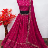 Traditional Aesthetic  Georgette Lehenga choli