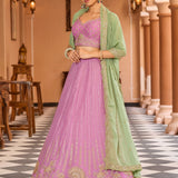 Lavish Wedding Embroidered Lehenga