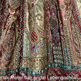 Fancy Embroidered Crafted Designer bridal Lehengacholi