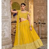 Premium  Pure Georgette Lehenga