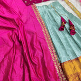 Exclusive Premium Kanjivaram Silk Lehenga