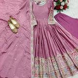 Dandiya Embroidered Anarkali Gown