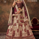 Premium  Bridal Velvet Wedding Lehenga