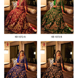 Premium  Bridal Velvet Wedding Lehenga