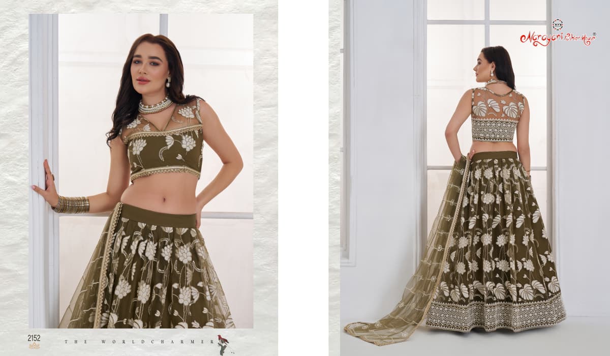 Mrudangi Net Emboridered Lehenga