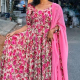 launching New flower Maxy gown