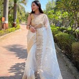 Soft Organza Gotapati Saree