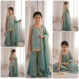 Pretty Kids Ethnic Silk Suit