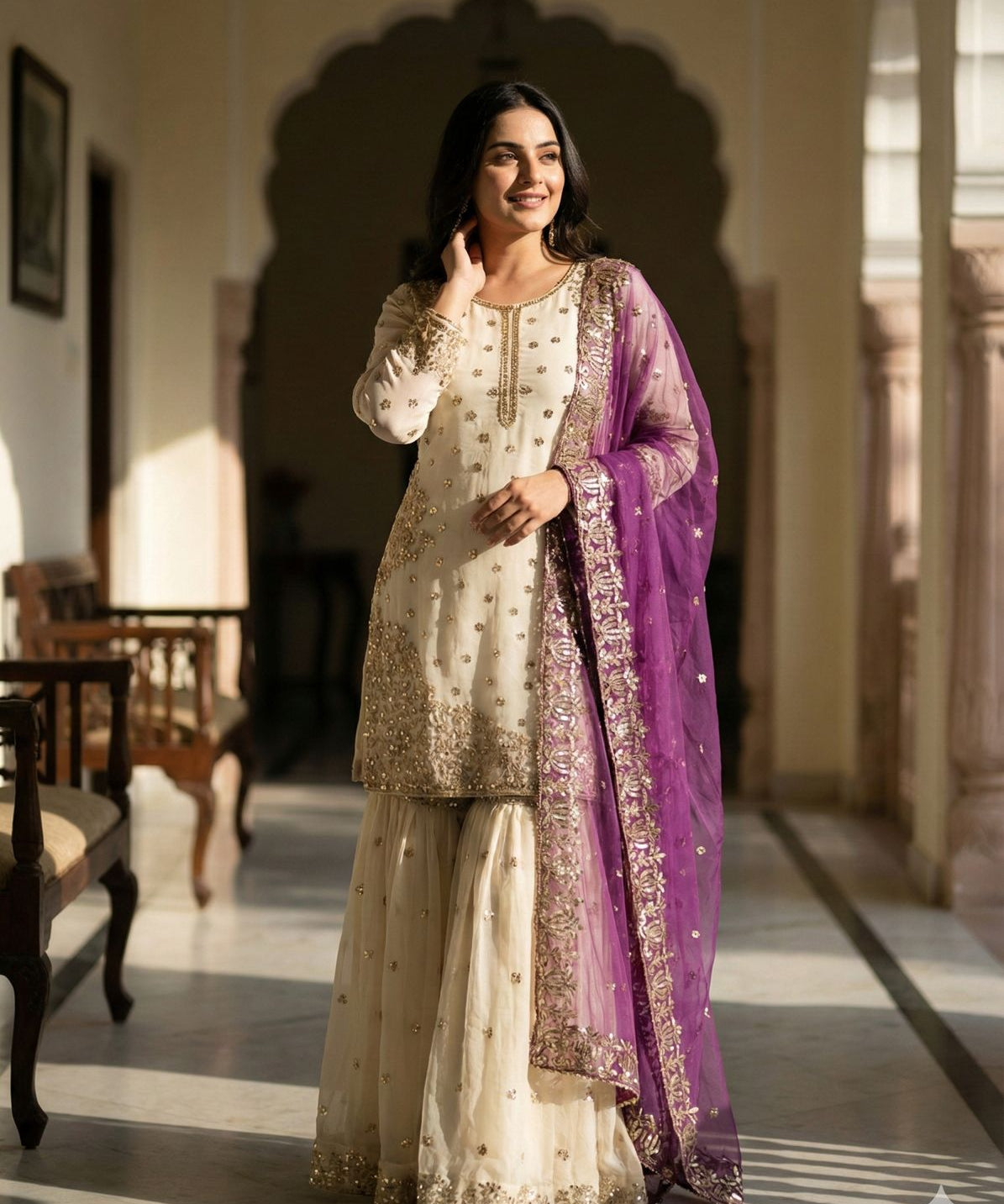 Eid Special Embroidered Straight Suit