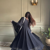 Fresh Look Black Anarkali Gown