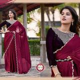 Fabulous  Heavy Sequence  Saree