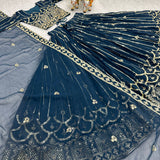 Traditional Heavy Georgette Lehenga Choli