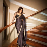 Kajol Black Beauty Silk Saree
