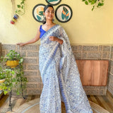 Presenting you most beautiful seqwance saree