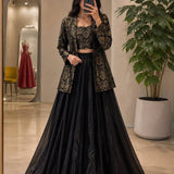 Shabnam Premium Natural Crepe Lehenga