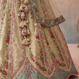 Premium Wedding Silk Embroidered Lehenga