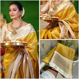 Partywear Banarasi Silk Saree