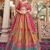 Vrindavan Premium Wedding Silk Lehenga