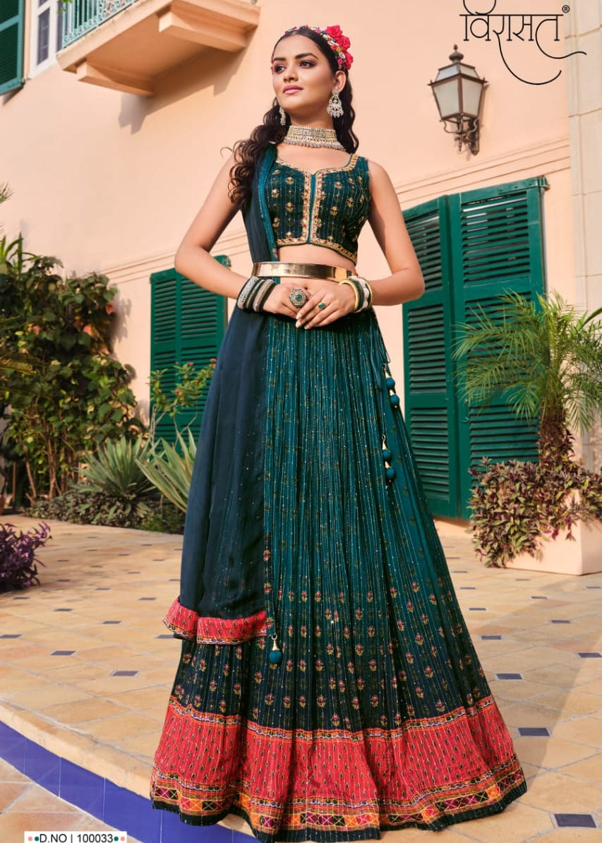 Partywear Readymade Lahenga Choli