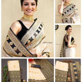 Beautiful Jacquard  Saree