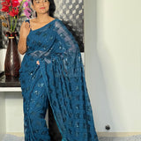 Beautifull Sequance Saree Collection