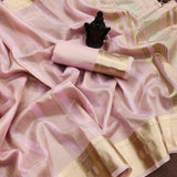 Beautifull Soft Cotton Silk   Saree