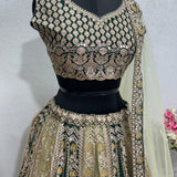 Designer Embroidered Wedding Lehenga