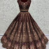 Premium Bridal Embroidered Lehenga