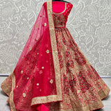 Silk Crafted designer Embroidered Lehengacholi