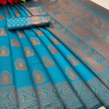 Festiv Lichi Silk Saree