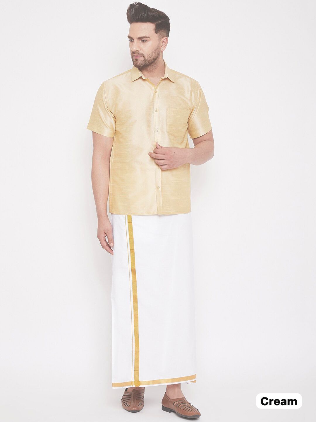 Thalaivaa Men's Shirt Dhoti