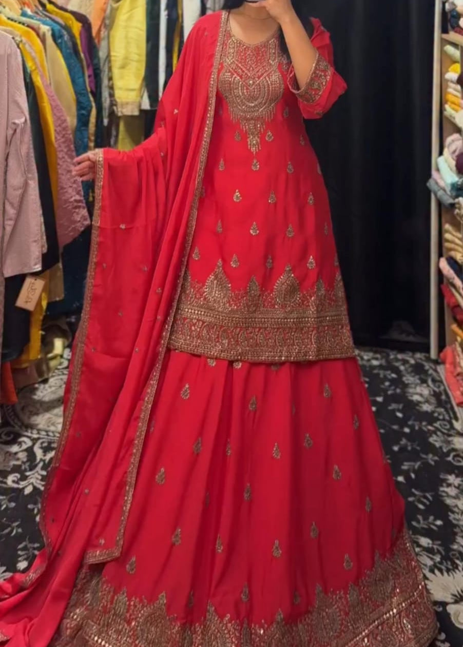 Festive Special Designer Farshi Suit