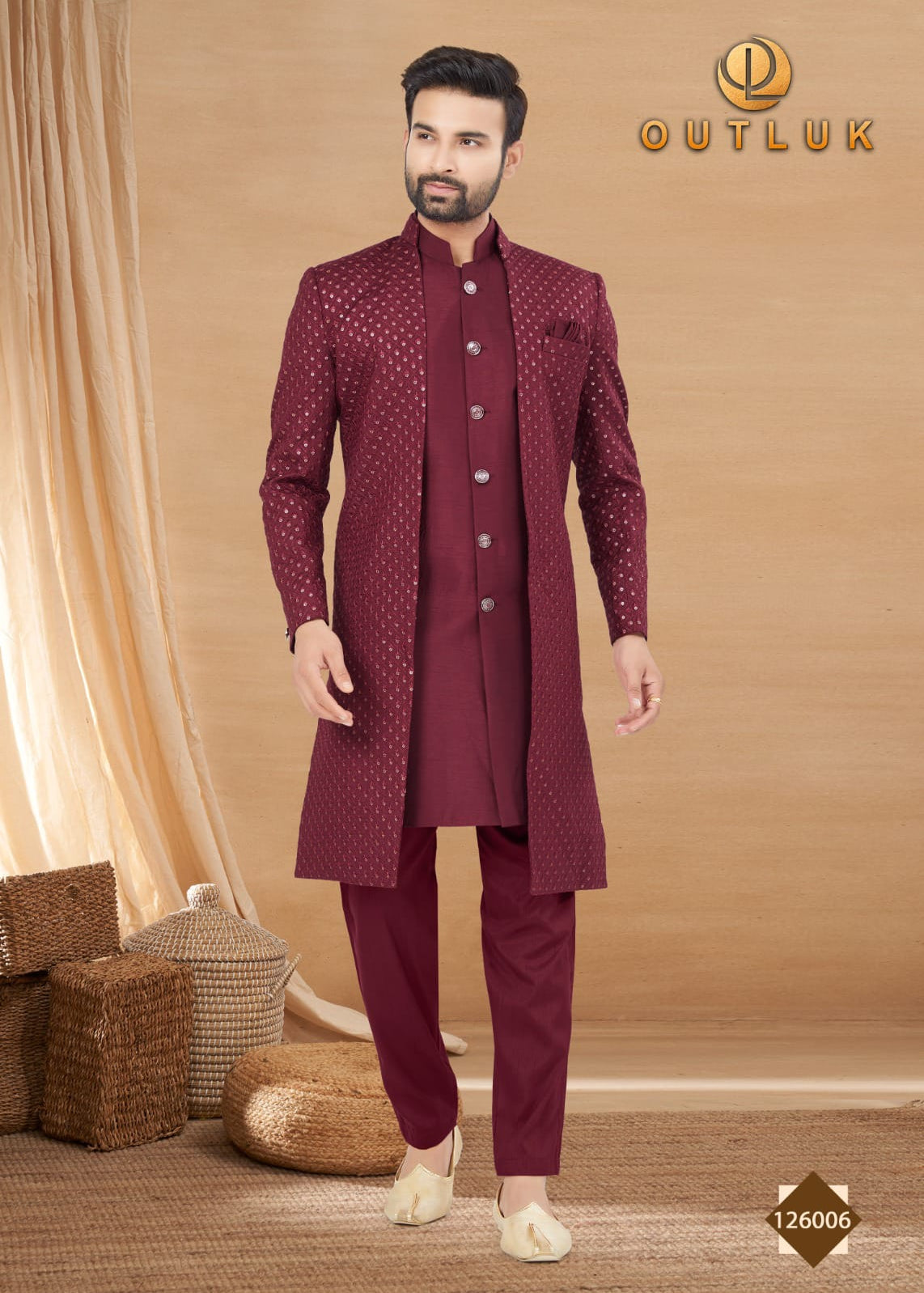 Premium Men's Indo Western Collection