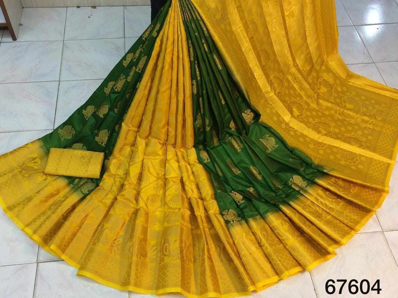 Moonga Soft Silk Saree