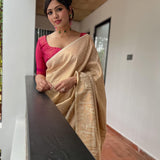 Presenting Enchanting Yet Breathable Organic Banarasi Sarees