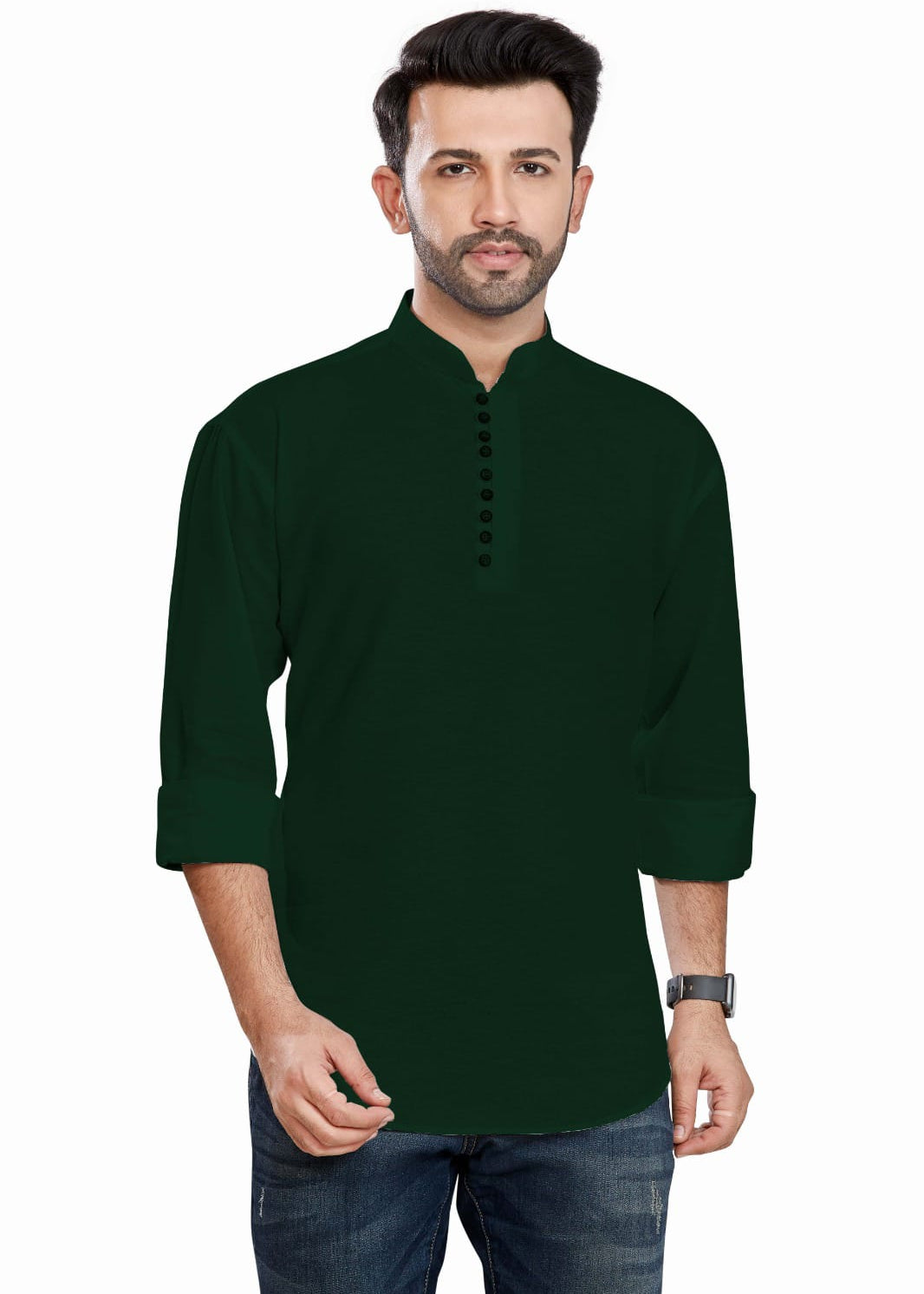 Men's launched new Short Pure Cotton Kurta