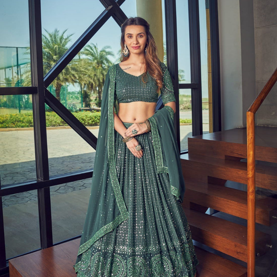 Beautiful Embroidery Partywear Lehenga Choli