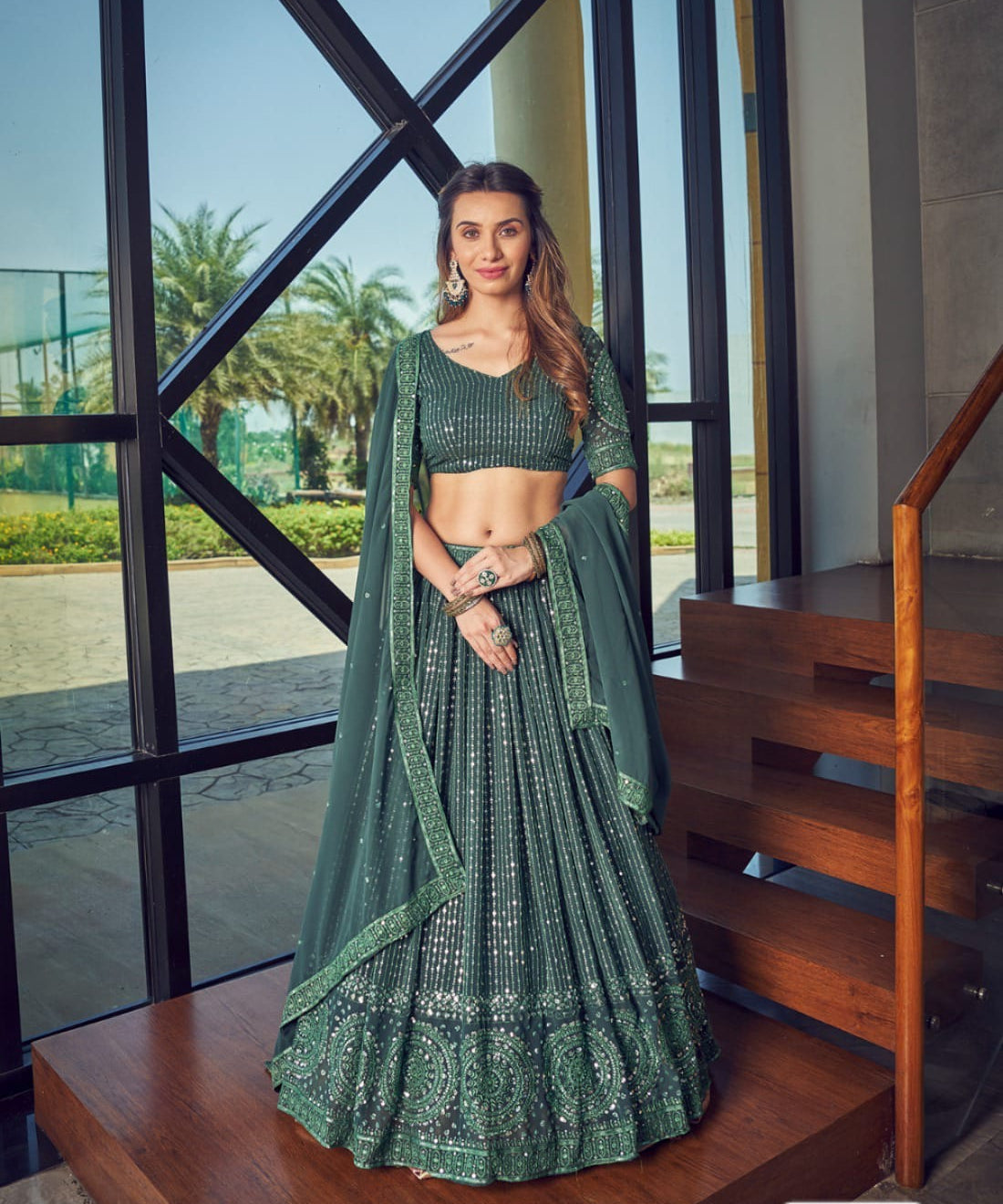 Beautiful Embroidery Partywear Lehenga Choli