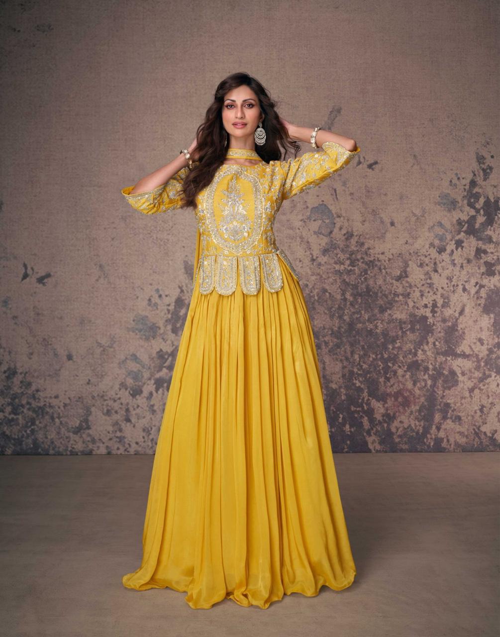 Aroma Bollywood Fancy Anarkali Gown