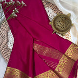 Beautiful Mysore Zari Silk Saree