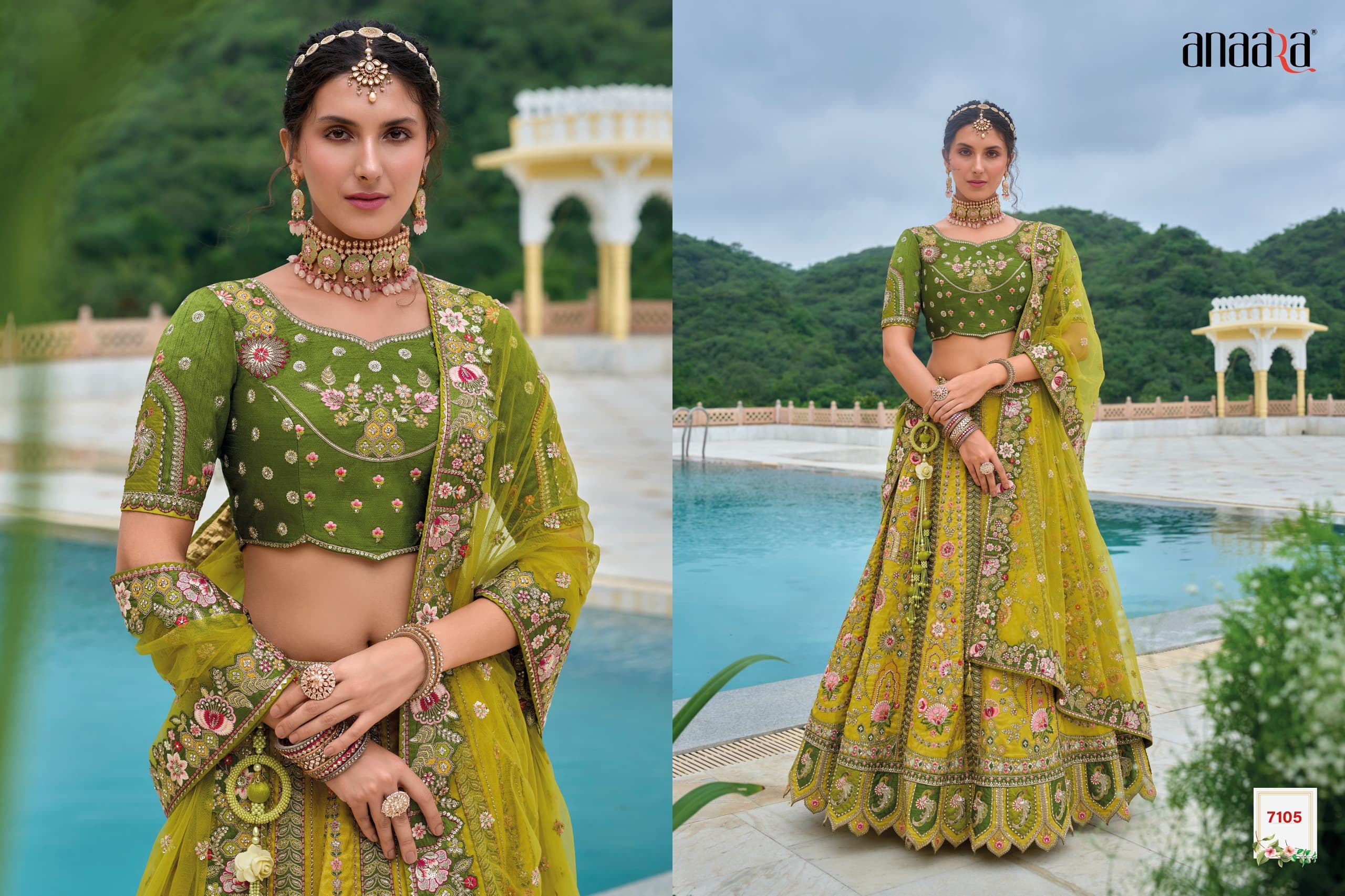 Anaara Grand Bridal Wedding Lehenga
