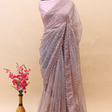 Beautifull Heavy Embroidered Saree